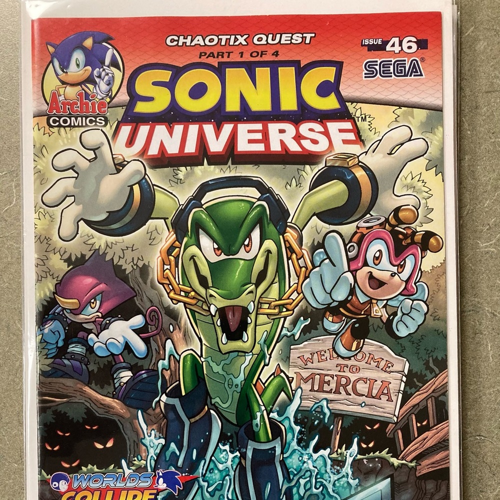 Sonic hedgehog comic